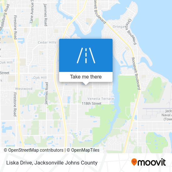 Mapa de Liska Drive