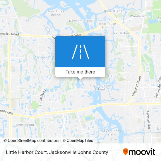 Mapa de Little Harbor Court