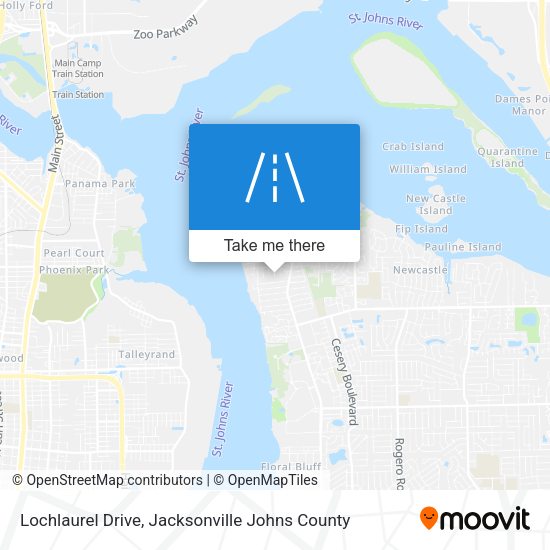 Mapa de Lochlaurel Drive