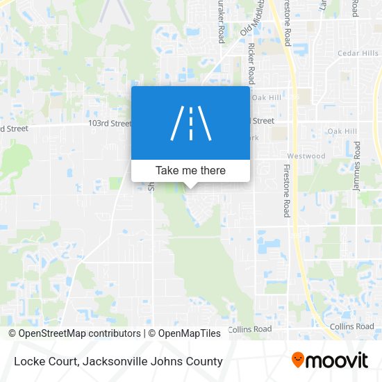 Locke Court map