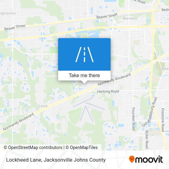 Lockheed Lane map