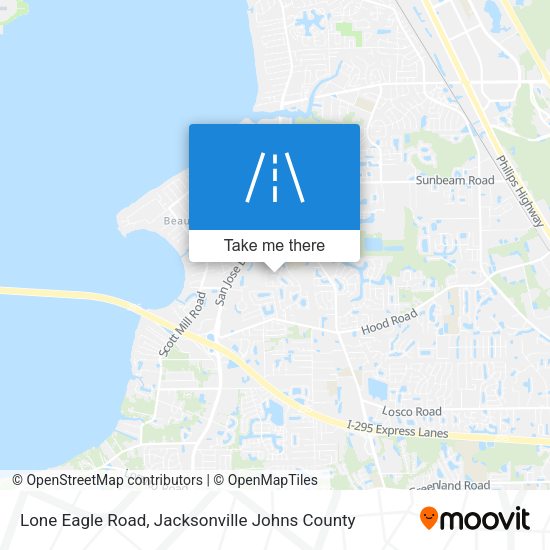 Lone Eagle Road map