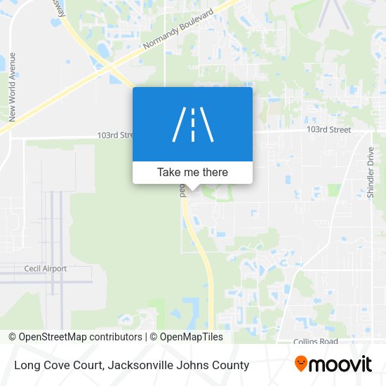 Mapa de Long Cove Court