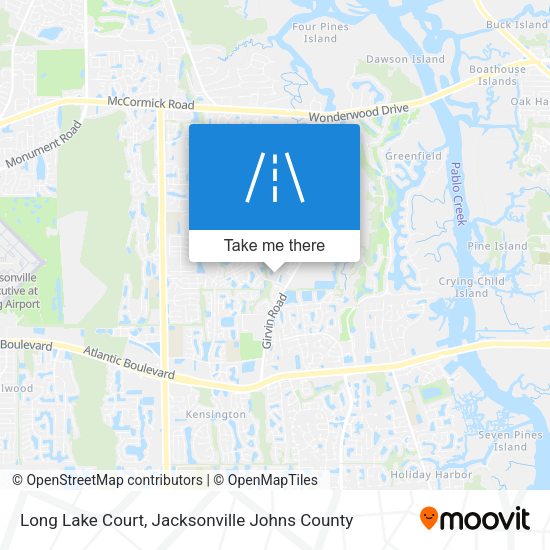 Mapa de Long Lake Court