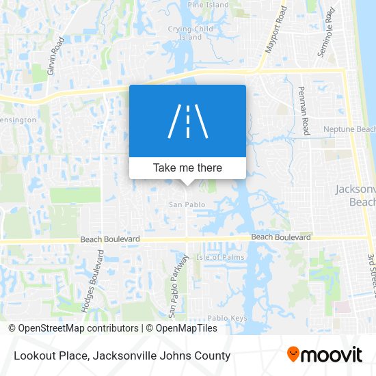 Mapa de Lookout Place