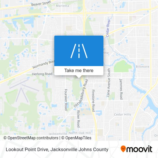 Mapa de Lookout Point Drive