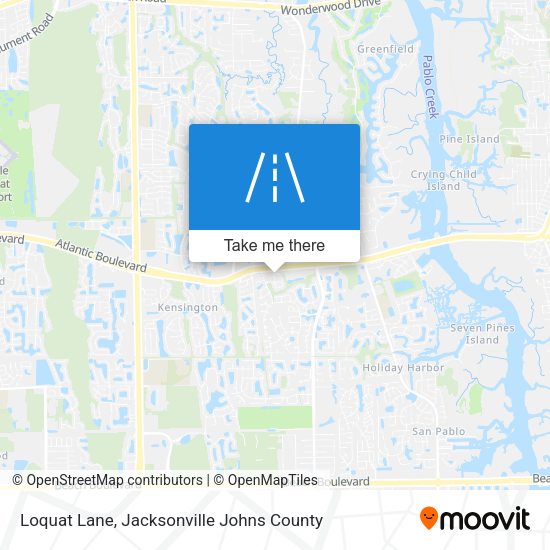Mapa de Loquat Lane