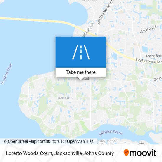 Mapa de Loretto Woods Court