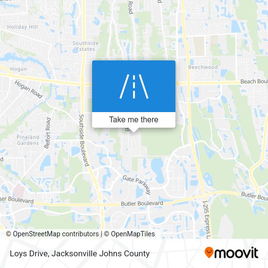 Loys Drive map