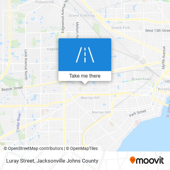 Luray Street map