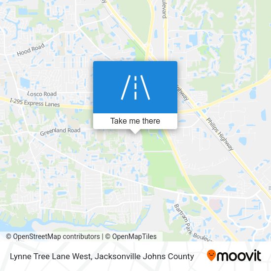 Lynne Tree Lane West map