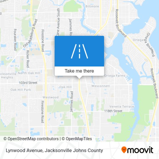 Lynwood Avenue map