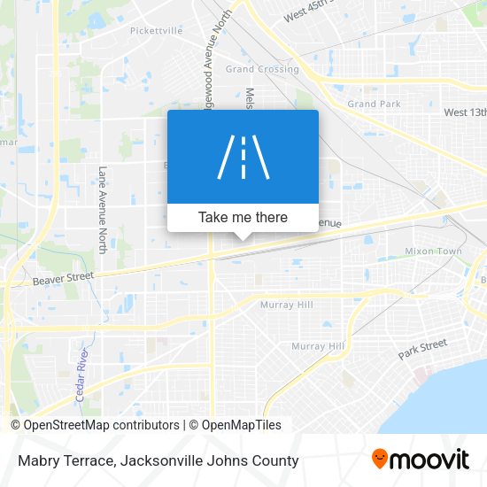 Mabry Terrace map
