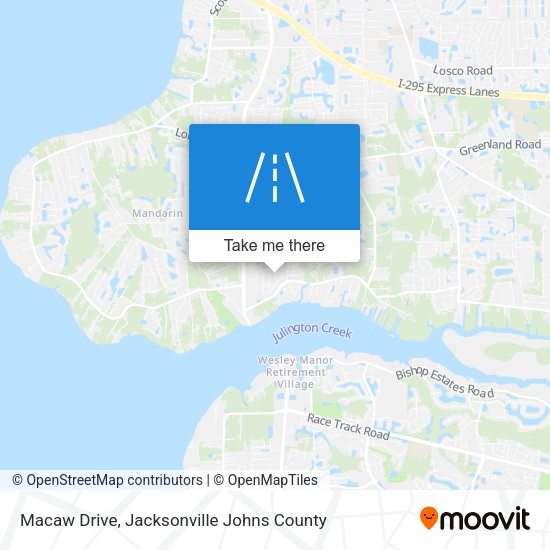 Macaw Drive map