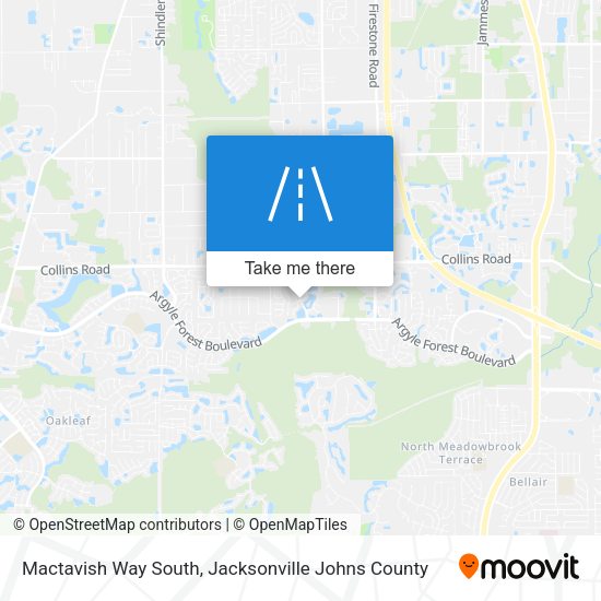 Mactavish Way South map