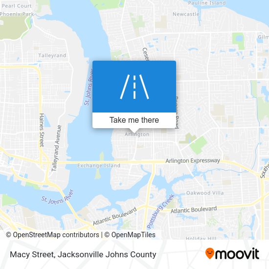 Mapa de Macy Street