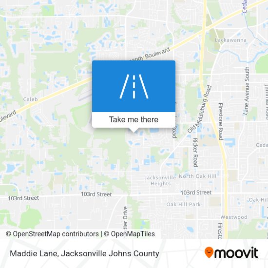 Mapa de Maddie Lane