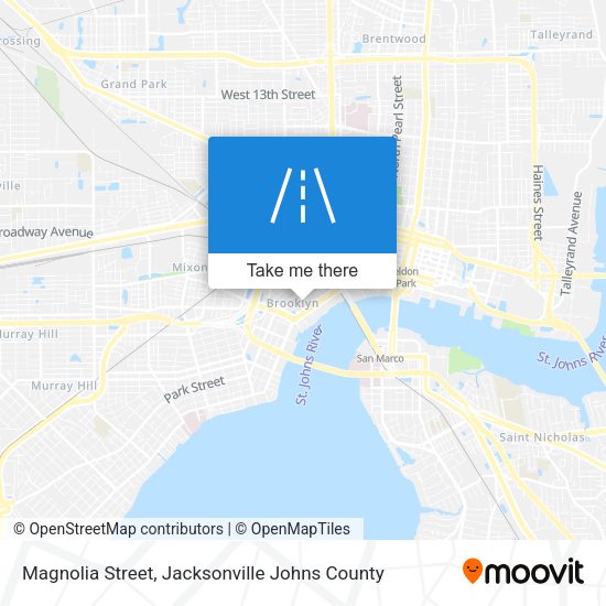 Magnolia Street map