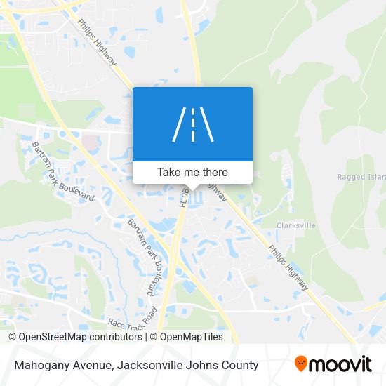 Mapa de Mahogany Avenue