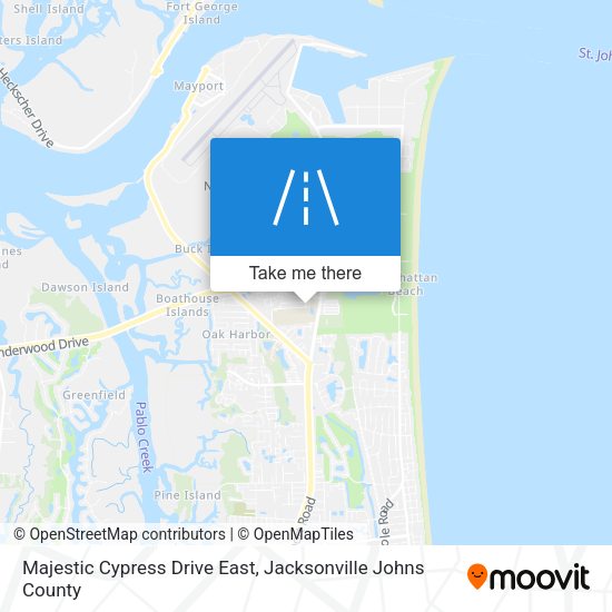 Mapa de Majestic Cypress Drive East
