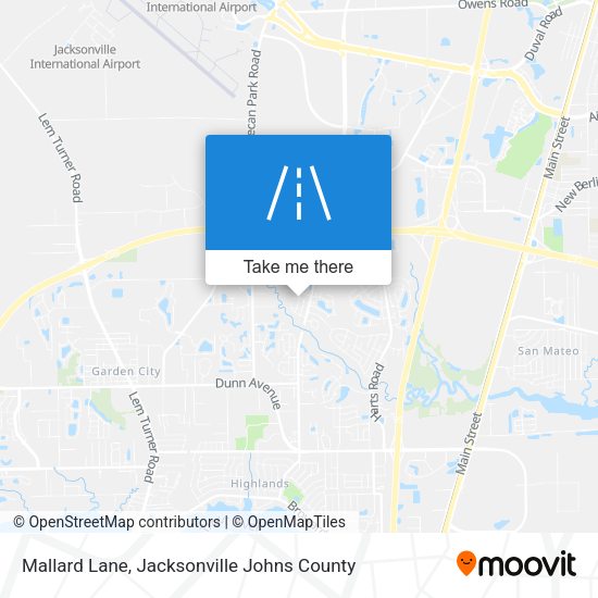 Mapa de Mallard Lane