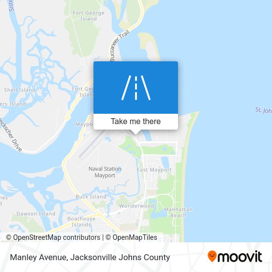 Manley Avenue map