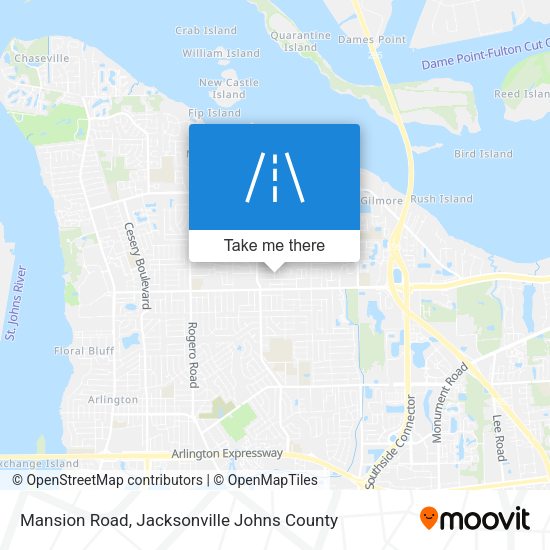 Mansion Road map