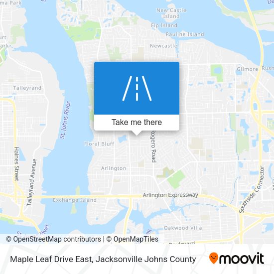 Maple Leaf Drive East map