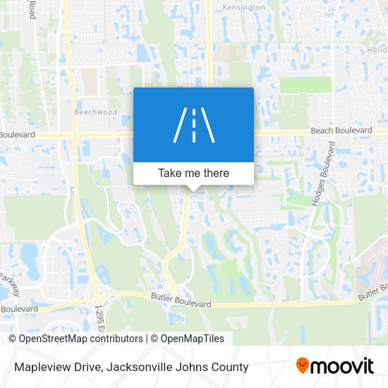 Mapa de Mapleview Drive
