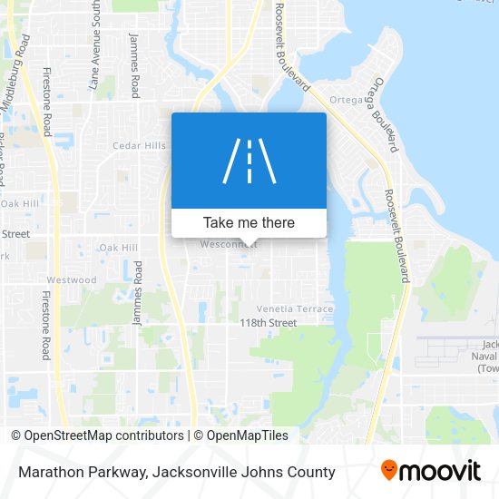 Marathon Parkway map