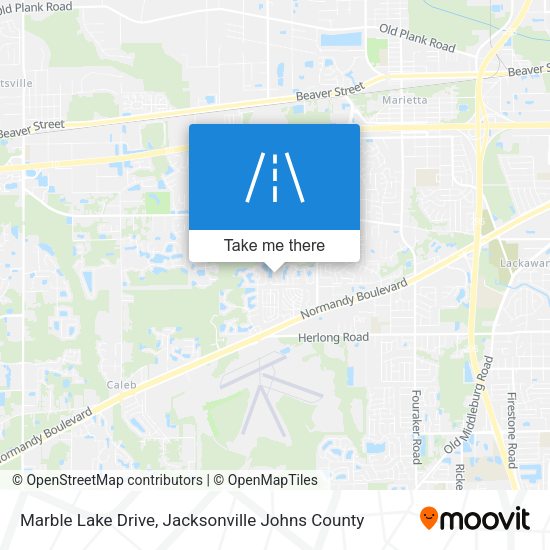 Mapa de Marble Lake Drive