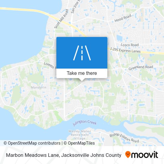 Mapa de Marbon Meadows Lane
