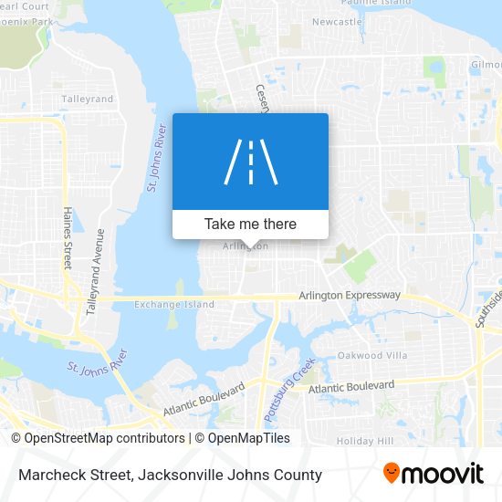 Mapa de Marcheck Street