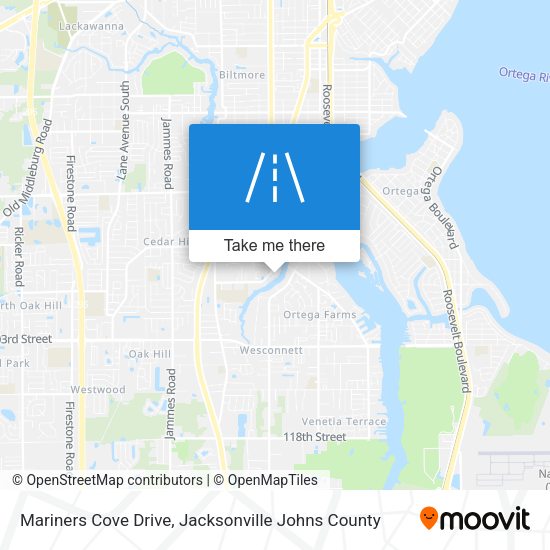 Mapa de Mariners Cove Drive