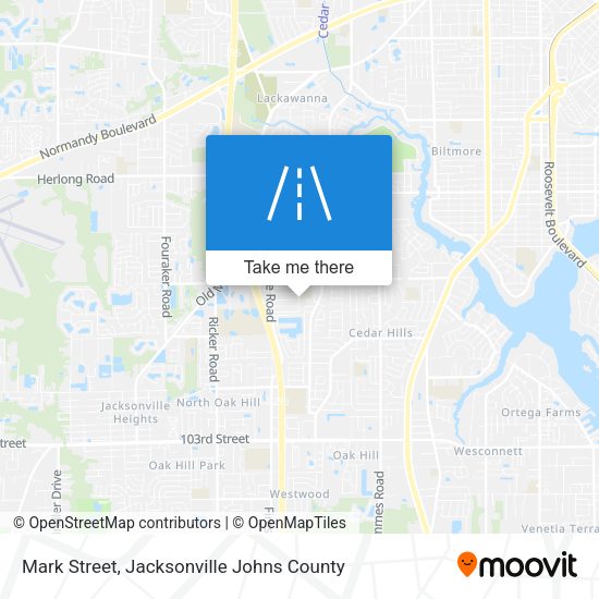 Mark Street map