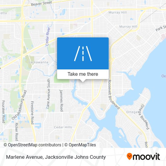 Marlene Avenue map