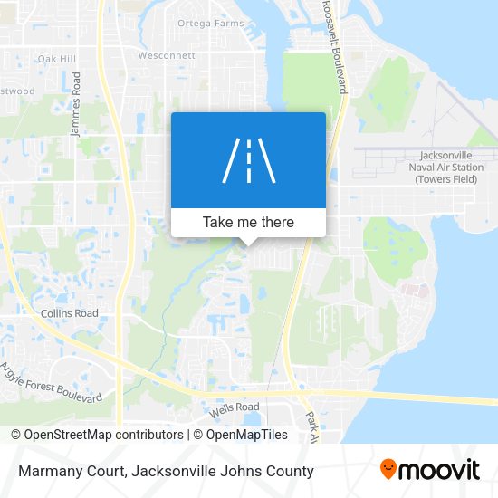 Marmany Court map