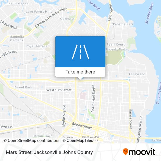 Mars Street map