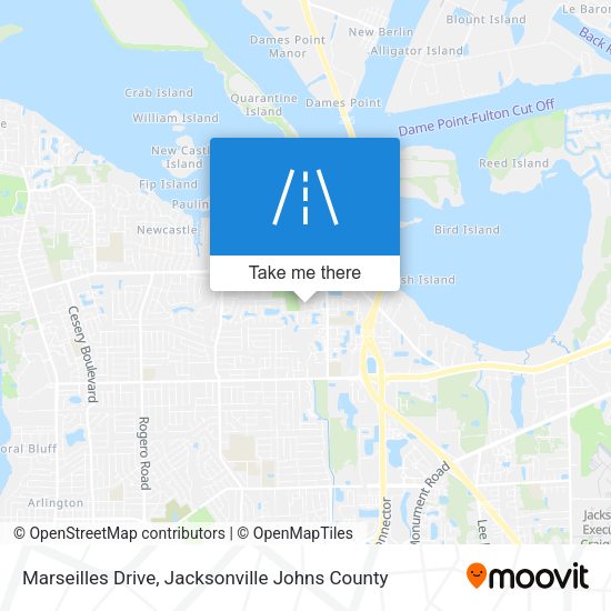 Marseilles Drive map