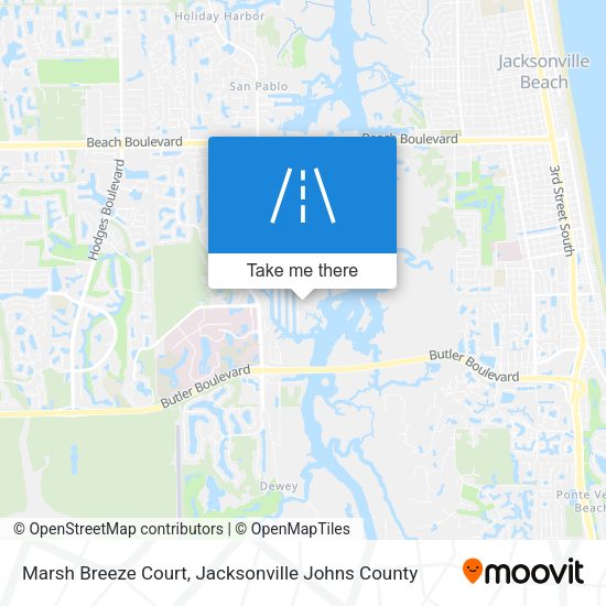 Mapa de Marsh Breeze Court