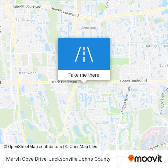 Marsh Cove Drive map