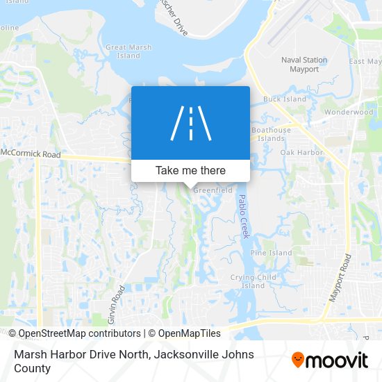 Marsh Harbor Drive North map