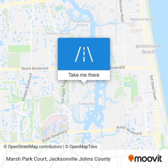 Mapa de Marsh Park Court