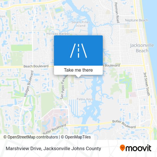 Mapa de Marshview Drive