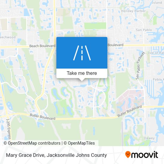 Mapa de Mary Grace Drive