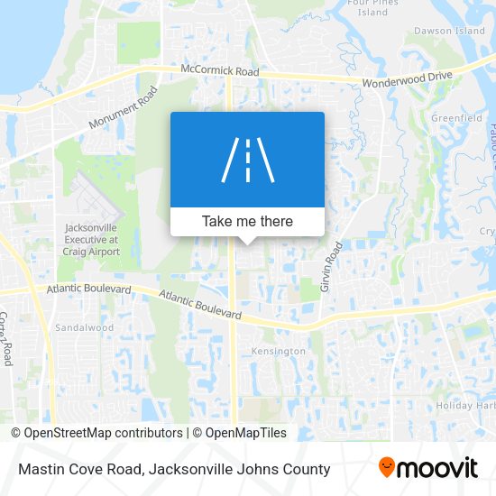 Mapa de Mastin Cove Road