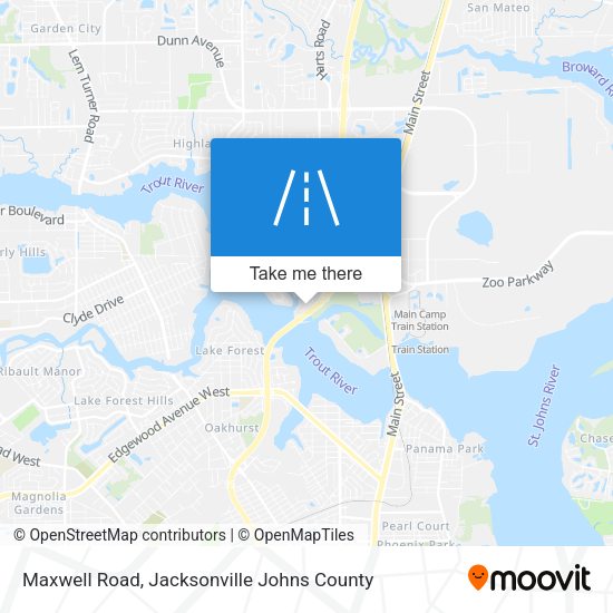 Maxwell Road map