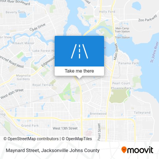 Mapa de Maynard Street
