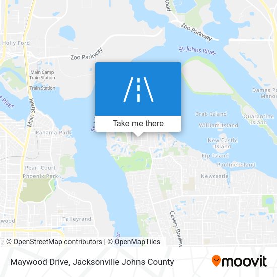 Mapa de Maywood Drive