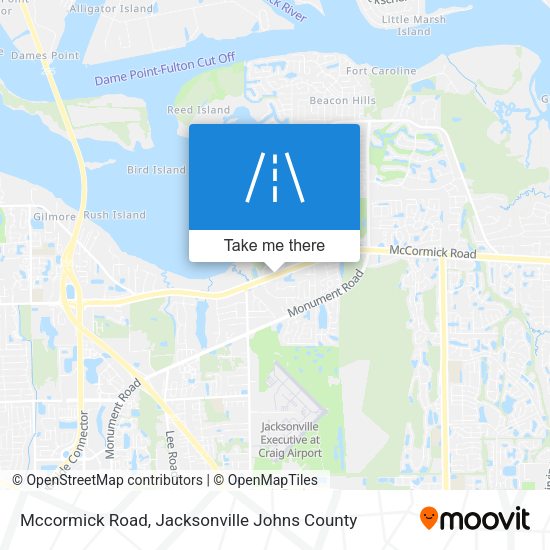 Mccormick Road map